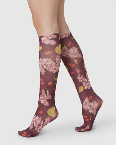 163013512-helen-bullock-floral-printed-knee-highs-red-maroon-swedish-stockings-1